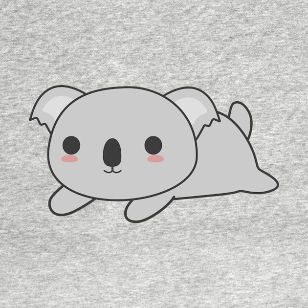 Cute Lazy Koala T-Shirt by happinessinatee